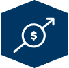 Increase Revenue Icon | Email Marketing | Marketing Automation Software